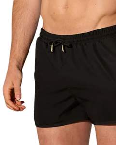 Shorts de Baño para Hombre, Color Negro, Secado Rápido, Ligeros, Cómodos, para Piscina, Vacaciones y Uso en Verano - Product Image 3