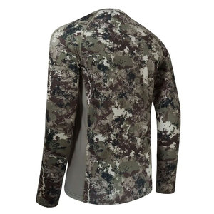 Camiseta de Camuflaje para Fitness, Impermeable, Cortavientos, de Secado Rápido, Holgada, para Caza, Personalizada, 100% Poliéster - Product Image 3