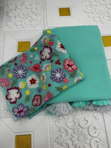 La más moderna, hermosa, impresionante diseñador indio, el último Sari indio tradicional, ropa de fiesta exclusiva, ropa de fiesta, ropa de novia - Product Image 5