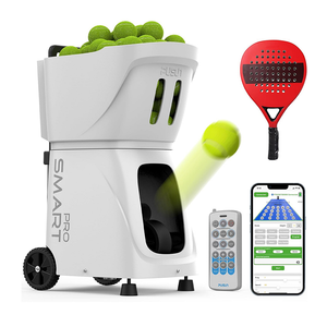 Lanceur de balles de tennis de haute qualité, équipement d'entraînement pour la pratique avec télécommande. - Product Image 1