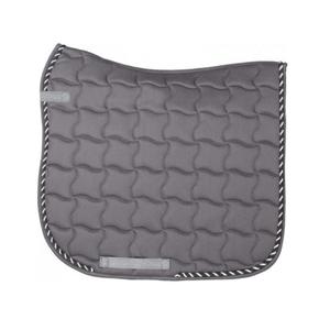 Almohadilla de Silla de Montar Ecológica Personalizada al por Mayor, Duradera y de Larga Duración, de Dos Colores, con Cordón, para Uso Ecuestre, Estilo Doma - Product Image 1