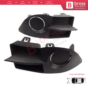 BSP1243 Boîtier de cadre de phare antibrouillard de pare-chocs avant gauche droite pour Clio II Phase 4 Symbole MK1 Campus 2006-2008 7702295498 - Product Image 4