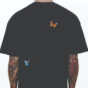 Camiseta 100% de algodón para hombre, Camiseta holgada con estampado personalizado OEM Heavyweight Sun Fade | Ropa lavada informal para hombre - Product Image 3