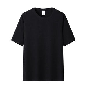 Fabricante de ropa al por mayor personalizado 240g 100% algodón en blanco gota hombro camiseta más tamaño camisetas de los hombres - Product Image 2