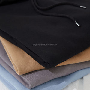 Venta al por mayor personalizado pulóver sudaderas con capucha para hombres sudaderas de invierno bordadas con impresión digital liso teñido sudaderas con capucha en blanco - Product Image 6