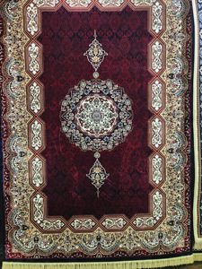 Serie Nostalgia afgano turcomano estampado bambú especial telar alfombra turca poliéster alfombras Adiva alfombra y alfombra - Product Image 5