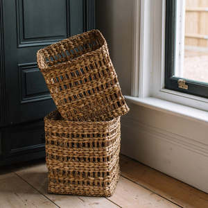 Alva Seagrass <b>Baskets</b> Handcrafted Eco-Friendly Home Decor - Product Image 4