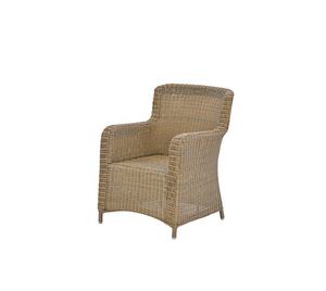 ชุดโซฟาหวายโพลีหวายกลางแจ้งแบบดั้งเดิม PRSF-E1โต๊ะกาแฟวิลล่าสวนรับประทานอาหารลานโรงแรมสวนพักผ่อน - Product Image 4