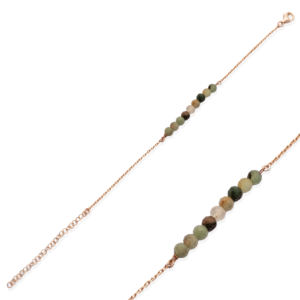 Minimalist Style Colorful <b>Beads</b> Design Charm <b>Bracelet</b> Wholesale Handmade Turkish 925 Sterling Silver Jewelry - Product Image 5