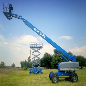 Plataforma Elevadora de Brazo Articulado con Motor de Gasolina, Elevador Araña, Elevador Hidráulico sobre Orugas, Elevador Aéreo de Alta Eficiencia 2x2000kg - Product Image 1