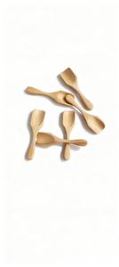 Cuchara de madera desechable de lujo para ensalada, accesorios de vajilla, utensilios de cocina, herramientas de cocina, diseño ecológico, pieza para fiestas - Product Image 4