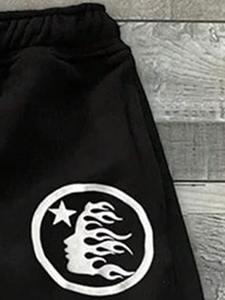 Streetwear personnalisé pantalon de survêtement en éponge française empilée pour dames pantalons de survêtement évasés en coton hommes pantalons de survêtement Baggy à jambes larges surdimensionnés - Product Image 3