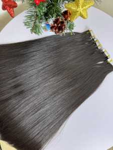 Vendeurs en gros de cheveux vietnamiens bruts extensions de cheveux avec ruban adhésif Couleur de cheveux humains naturels pleine taille - Product Image 5