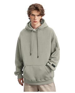 Sweat à capuche pour hommes Sweat à capuche en molleton lourd pour hommes Sweat à capuche pull surdimensionné avec poche Vêtements de sport décontractés - Product Image 1