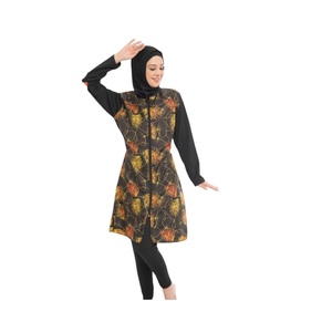 New Modest Swimwear for Muslim Women Comfortable Long Sleeve <b>Hijab</b> Burka <b>Full</b> Coverage Sporty Islamic Style Quick Dry - Product Image 1