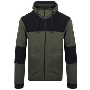 เสื้อฮู้ดแฟชั่นผู้ชายทรงสลิมลำลองสำหรับฤดูหนาว ผ้าฝ้ายผสมโพลีเอสเตอร์แบบฟลีซ สกรีนลายตามสั่ง - Product Image 1