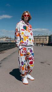 Conjuntos Deportivos Holgados con Cremallera para Hombre, Pantalones Deportivos de Pierna Ancha para Invierno, Conjuntos de Dos Piezas, Chándales Holgados para Hombre - Product Image 6