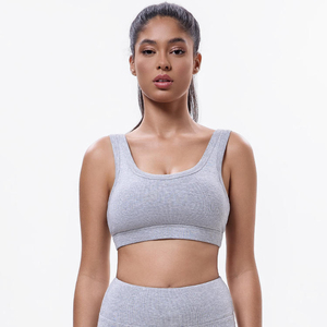 Sujetador Deportivo de Yoga con Logotipo Frontal, Cuello en V Profundo, Compresión, Control de Rebote, Secado Rápido, Suave, Nuevo Modelo 2026, Gran Venta - Product Image 5