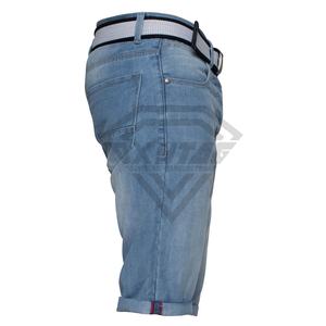 Pantalones cortos de mezclilla para hombre de talla grande Cargo de verano para gimnasio personalizados de alta calidad - Product Image 4
