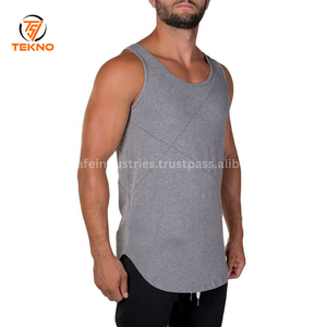 <b>Men's</b> Gym <b>Vest</b> Tank Top XL Size Cotton Stringers Fitness Workout Clothing Breathable Muscle <b>Training</b> Bodybuilding Work Top OEM - Product Image 5