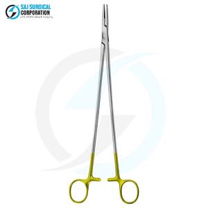 Porte-aiguille Debakey manuel en acier inoxydable durable – Kit d'instruments chirurgicaux pour une suture précise et un contrôle optimal des aiguilles - Product Image 6