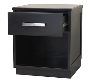 Mesita de noche Diseño contemporáneo y funcional para hotel céntrico Muebles de madera para el hogar Madera de caoba moderna - Product Image 2