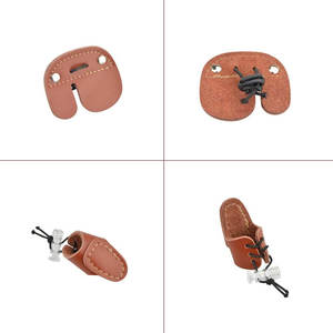 Nouveauté Gants de tir à l'arc légers Gants en cuir d'hiver pour cerf et canard Gants chauds antidérapants et protecteurs des doigts - Product Image 5