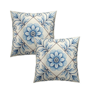 ปลอกหมอนอิงโซฟาผ้าคอตตอนแท้ลาย100% หรูหราสไตล์ยุโรปปักโลโก้ได้ตามต้องการตามต้องการ - Product Image 5