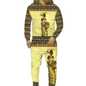 Chándal de Sublimación Personalizado de Algodón y Poliéster con Patrón Sólido, Sudadera Holgada para Uso en Exteriores - Product Image 3