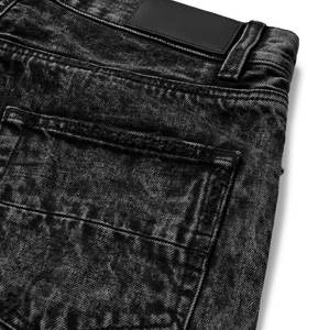 Pantalones cortos de mezclilla holgados de Hip Hop para hombre, ropa de calle de verano, pantalones vaqueros rectos para hombre, ropa informal - Product Image 4