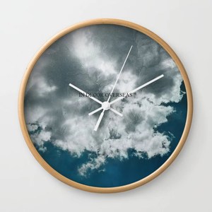 Venta al por mayor a granel único diseño floral de lujo Reloj de pared de forma redonda de aspecto atractivo multicolor en un precio impresionante - Product Image 6