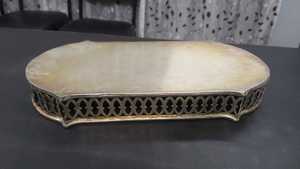 Ensemble de trois plateaux de service en acier inoxydable Design de fantaisie indienne plateau de service en acier inoxydable personnalisé fait à la main à un prix abordable - Product Image 4