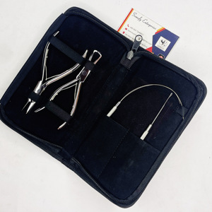 High Quality Custom Color Hair Extensions Tools <b>Kit</b> Full <b>Polished</b> Private Label Hairs Extension <b>Kits</b> with Durable Case - Product Image 4