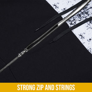 Sweat à capuche imprimé bouffant pour hommes au prix de gros Nouveau design du fabricant professionnel de sweats à capuche imprimés bouffants pour hommes - Product Image 4