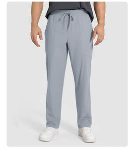 Pantalones deportivos de verano para hombre, secado rápido, diseño de pierna larga recta, fitness al aire libre y pantalones Casuales - Product Image 3