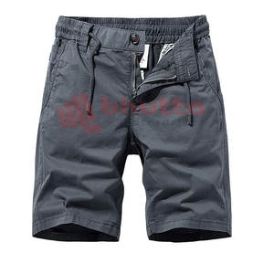 Pantalones cortos Cargo informales de algodón personalizables para hombre de alta calidad con pantalones cortos Cargo de tela de nailon de secado rápido para hombre - Product Image 1