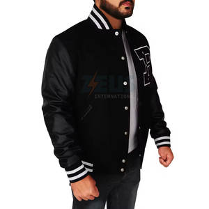 Veste Letterman sur mesure confortable pour homme, manches longues, respirante, pour l'hiver, en vente en ligne - Product Image 3