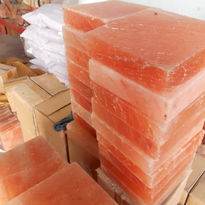 100% Natural Himalayan Pink Salt Brick Tiles Dark Red Carved High Grade Custom Size Home Decoration Bulk Bag Packaging - Product Image 6