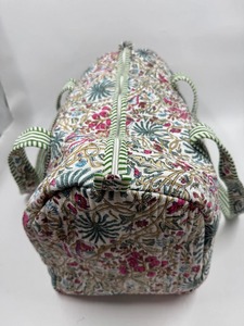 ผ้าคอตตอนลายดอกไม้สีเขียวสีขาวแบบอินเดียทำด้วยมือหรูหราคุณภาพสูงผ้าคอตตอน Kantha ผ้านวมสไตล์ซาฟารี - Product Image 2