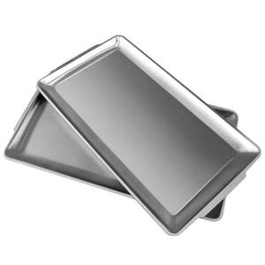 Plateau de service traditionnel en acier inoxydable avec ferronnerie pour la décoration intérieure classique et les besoins de service dans les banquets - Product Image 2