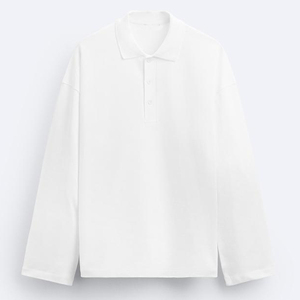 เสื้อเชิ้ตแขนยาวผู้ชาย ผ้าผสมโพลีเอสเตอร์/คอตตอน ระบายอากาศได้ดี สวมใส่สบาย เหมาะสำหรับใส่ลำลอง ชายหาด หรือโอกาสทางการ สีพื้น คลาสสิก - Product Image 4