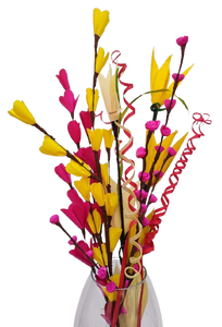 Feuilles de palmier artificielles Fleurs Bouquet de palmier décoratif pour la maison Mariage et Saint Valentin Fleurs décoratives - Product Image 4