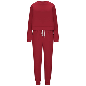 Plain Solid Color Women <b>Tracksuits</b> Casual Fashion Clothing Customized <b>Tracksuits</b> for Women - Product Image 1