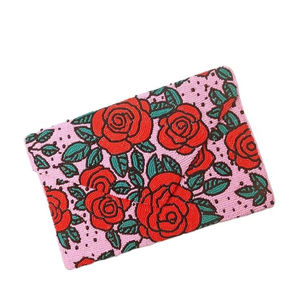 Porte-monnaie en perles fait main de luxe, mini portefeuille brodé pour femmes, en gros - Product Image 1