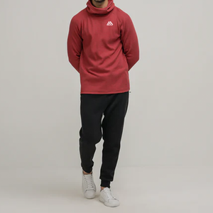 เสื้อมีฮู้ดโอเวอร์ไซส์ผ้าฝ้ายพรีเมี่ยมของผู้ชายเสื้อสเวตเตอร์ทรงหลวมแต่งโลโก้ได้ตามต้องการสำหรับฤดูใบไม้ร่วง - Product Image 3