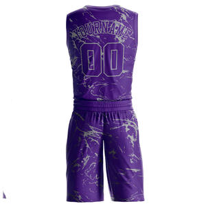 Uniforme de baloncesto de secado rápido de diseño único Conjunto de ropa deportiva disponible en todos los colores - Product Image 2