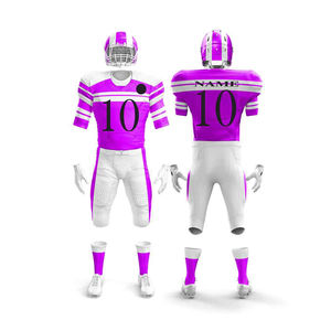 2024 meilleure vente hommes Football américain uniforme XL haute tacle sergé Sublimation Technique jeunesse tacle sergé uniformes haut - Product Image 3