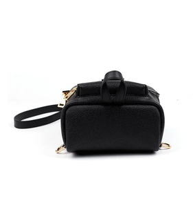 PU <b>Leather</b> Waterproof <b>Backpack</b> for Men with USB Zipper Closure Adjustable Straps 2024 New Fashion Design - Product Image 1