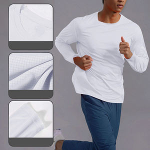 Camisetas Deportivas Personalizadas al por Mayor para Hombre, Camisetas de Gimnasio, Camisetas Deportivas de Manga Larga para Entrenamiento, Moda Deportiva - Product Image 2