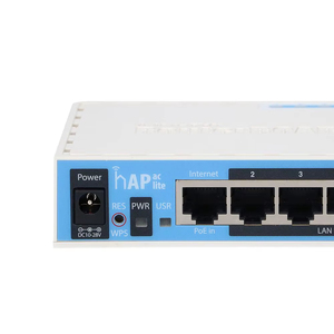 Routeur WiFi MikroTik hAP ac lite, RB952Ui-5ac2nD, double bande, 5x RJ45 100 Mb/s - Product Image 1